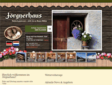 Tablet Screenshot of joergnerhaus.com